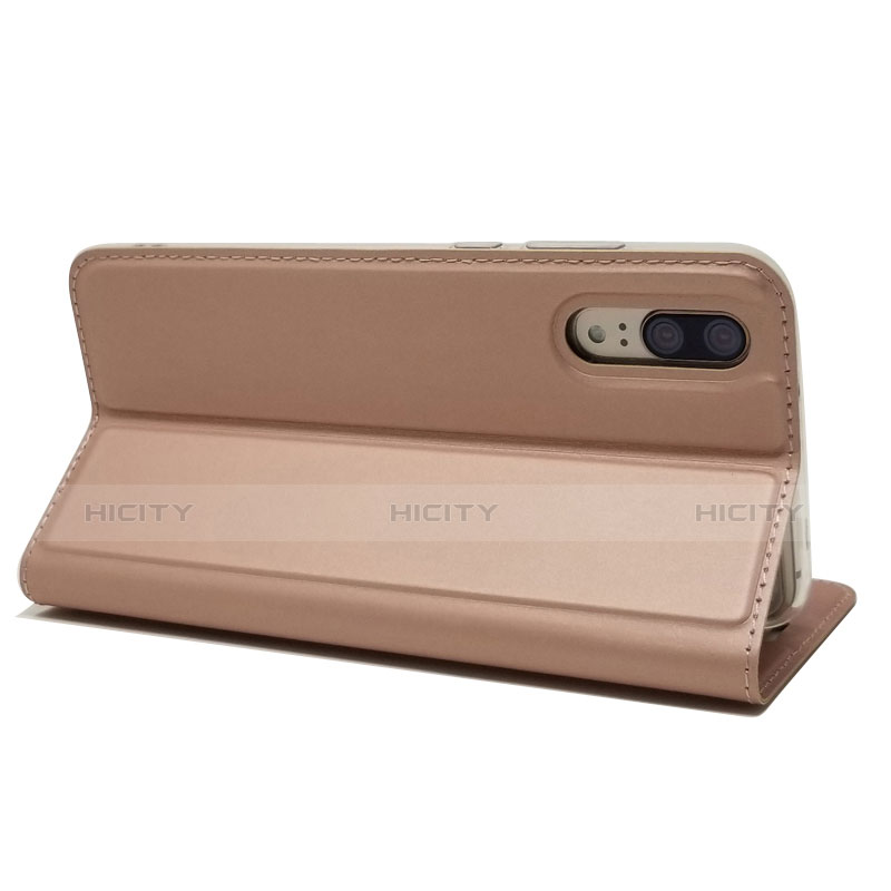 Coque Portefeuille Livre Cuir Etui Clapet L04 pour Huawei P20 Plus