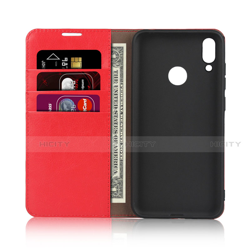 Coque Portefeuille Livre Cuir Etui Clapet L04 pour Huawei Y7 (2019) Plus