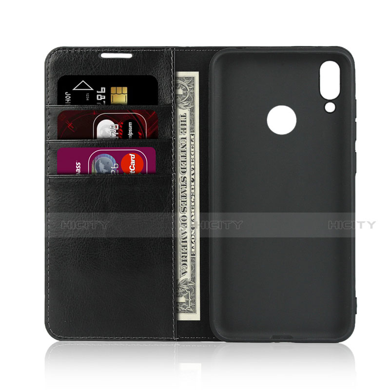 Coque Portefeuille Livre Cuir Etui Clapet L04 pour Huawei Y7 (2019) Plus