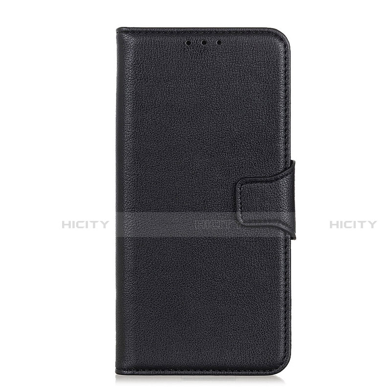 Coque Portefeuille Livre Cuir Etui Clapet L04 pour LG Velvet 4G Noir Plus