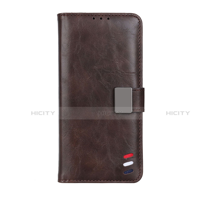 Coque Portefeuille Livre Cuir Etui Clapet L04 pour Motorola Moto G9 Plus Marron Plus