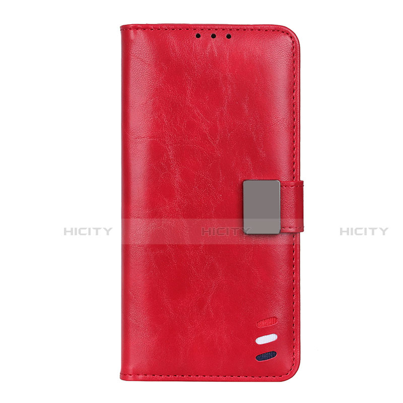 Coque Portefeuille Livre Cuir Etui Clapet L04 pour Motorola Moto G9 Plus Rouge Plus