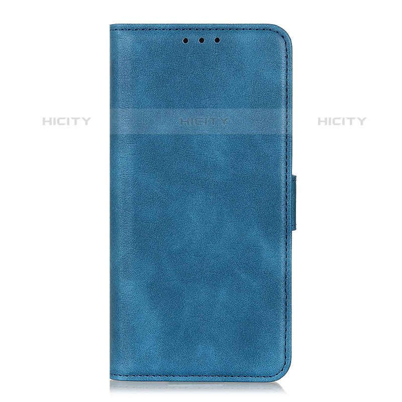 Coque Portefeuille Livre Cuir Etui Clapet L04 pour Oppo A11s Bleu Plus