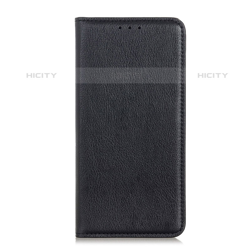 Coque Portefeuille Livre Cuir Etui Clapet L04 pour Oppo A35 Noir Plus