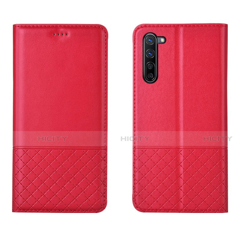 Coque Portefeuille Livre Cuir Etui Clapet L04 pour Oppo F15 Plus