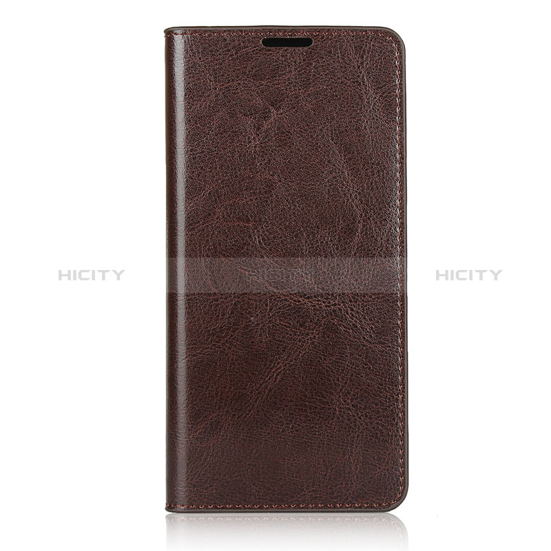 Coque Portefeuille Livre Cuir Etui Clapet L04 pour Samsung Galaxy A71 4G A715 Marron Plus