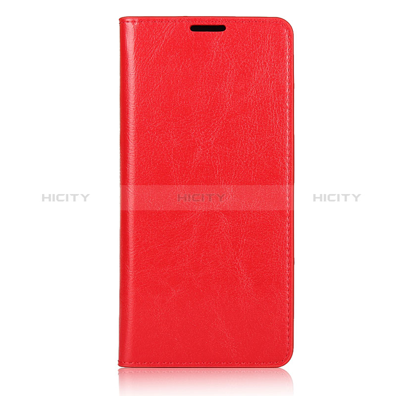 Coque Portefeuille Livre Cuir Etui Clapet L04 pour Samsung Galaxy A71 4G A715 Rouge Plus