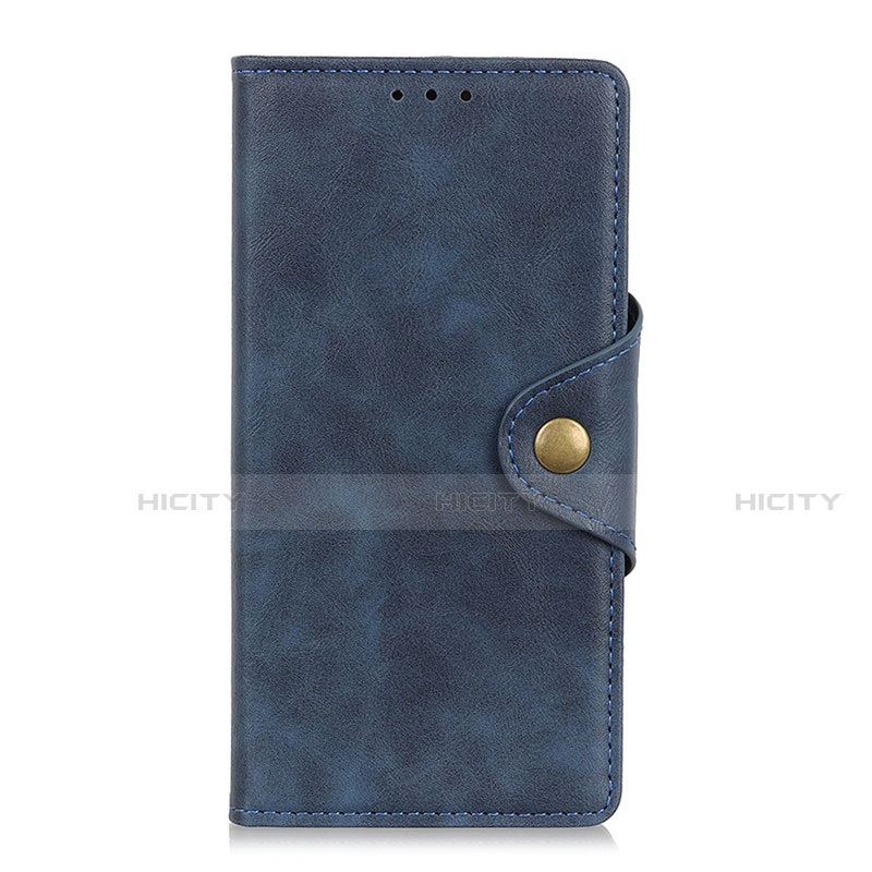 Coque Portefeuille Livre Cuir Etui Clapet L04 pour Samsung Galaxy M31 Bleu Plus