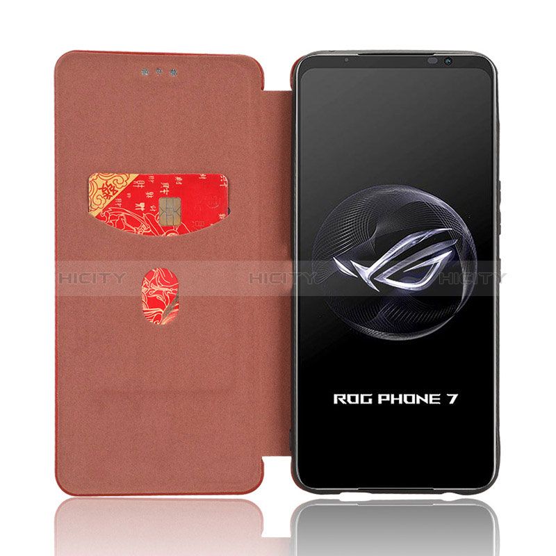 Coque Portefeuille Livre Cuir Etui Clapet L04Z pour Asus ROG Phone 7 Pro Plus