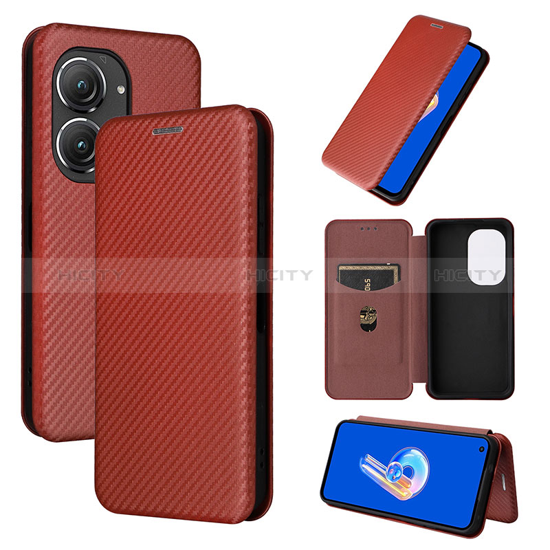 Coque Portefeuille Livre Cuir Etui Clapet L04Z pour Asus Zenfone 9 Plus