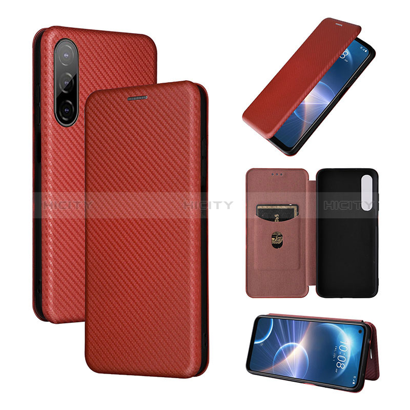 Coque Portefeuille Livre Cuir Etui Clapet L04Z pour HTC Desire 22 Pro 5G Plus