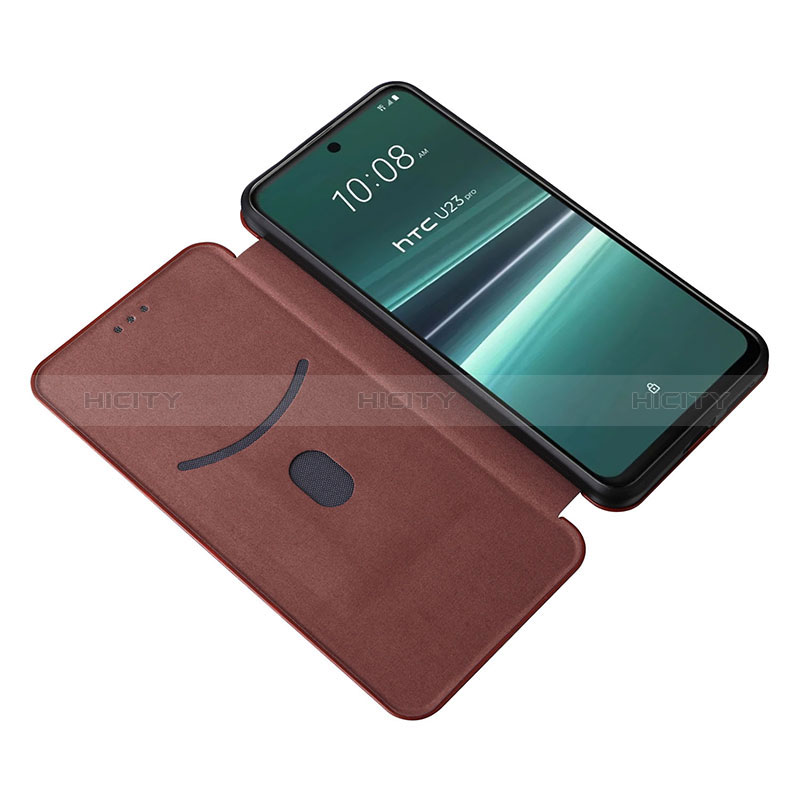 Coque Portefeuille Livre Cuir Etui Clapet L04Z pour HTC U23 5G Plus