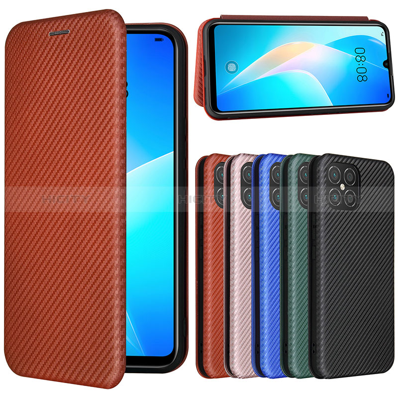 Coque Portefeuille Livre Cuir Etui Clapet L04Z pour Huawei Nova 8 SE 4G Plus