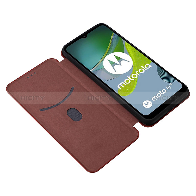 Coque Portefeuille Livre Cuir Etui Clapet L04Z pour Motorola Moto E13 Plus