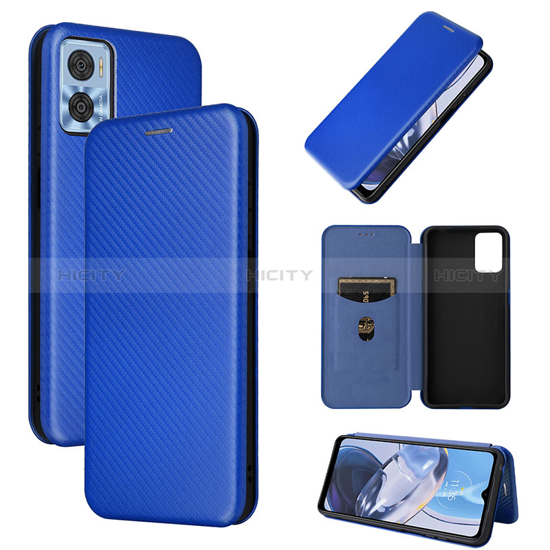 Coque Portefeuille Livre Cuir Etui Clapet L04Z pour Motorola Moto E22i Plus