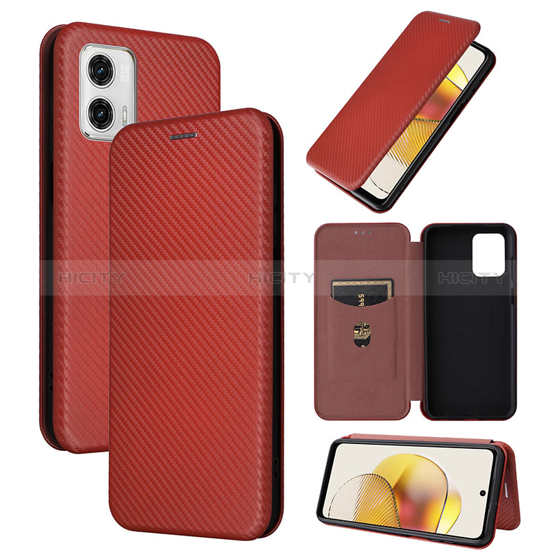 Coque Portefeuille Livre Cuir Etui Clapet L04Z pour Motorola Moto G53 5G Plus