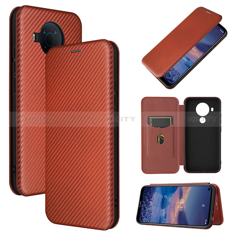 Coque Portefeuille Livre Cuir Etui Clapet L04Z pour Nokia 5.4 Plus