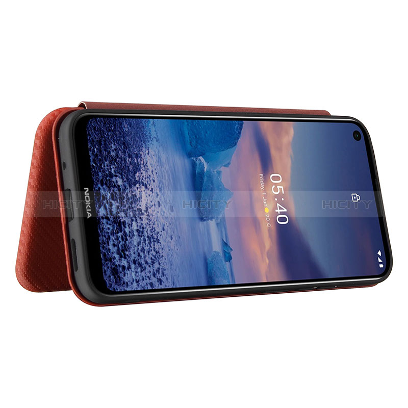 Coque Portefeuille Livre Cuir Etui Clapet L04Z pour Nokia 5.4 Plus