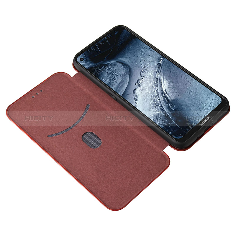 Coque Portefeuille Livre Cuir Etui Clapet L04Z pour Nokia 7.3 Plus