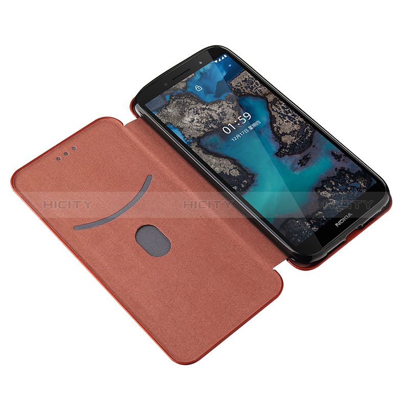 Coque Portefeuille Livre Cuir Etui Clapet L04Z pour Nokia C01 Plus Plus