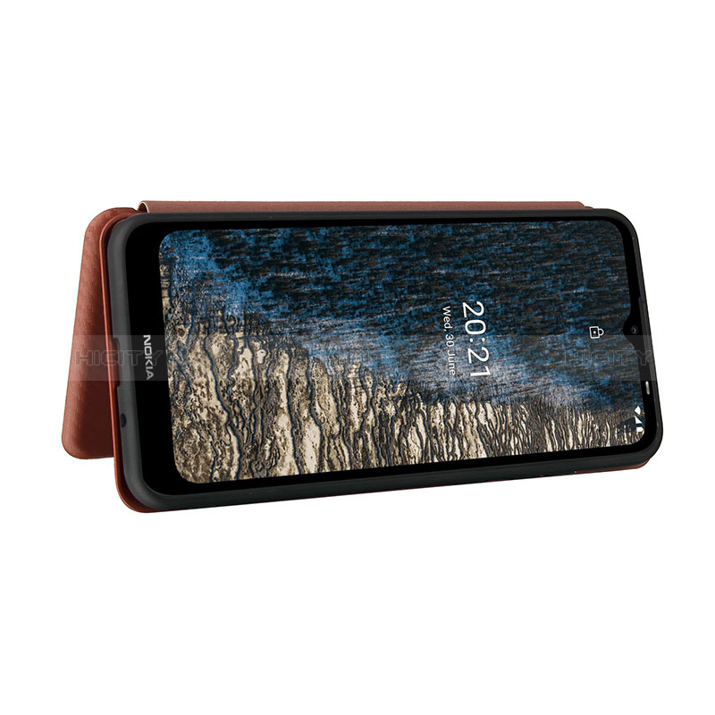 Coque Portefeuille Livre Cuir Etui Clapet L04Z pour Nokia C10 Plus