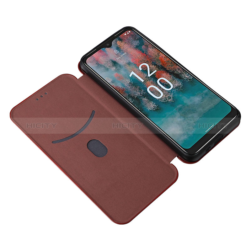 Coque Portefeuille Livre Cuir Etui Clapet L04Z pour Nokia C12 Plus