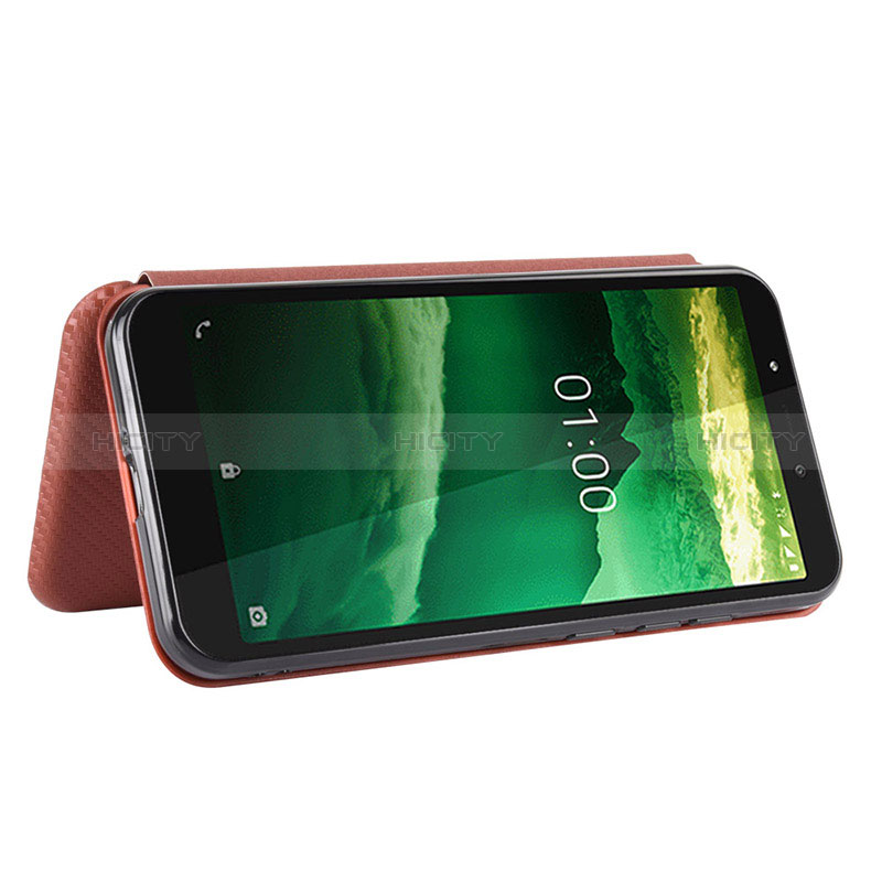 Coque Portefeuille Livre Cuir Etui Clapet L04Z pour Nokia C2 Plus