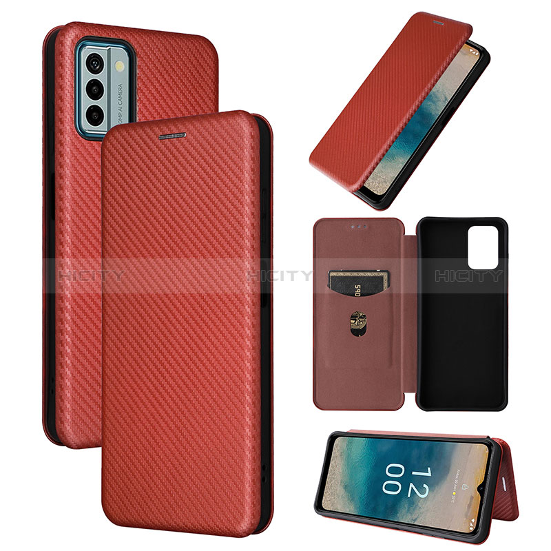 Coque Portefeuille Livre Cuir Etui Clapet L04Z pour Nokia G22 Plus