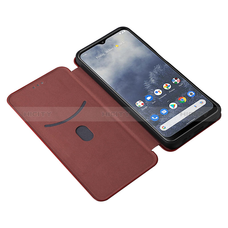 Coque Portefeuille Livre Cuir Etui Clapet L04Z pour Nokia G60 5G Plus