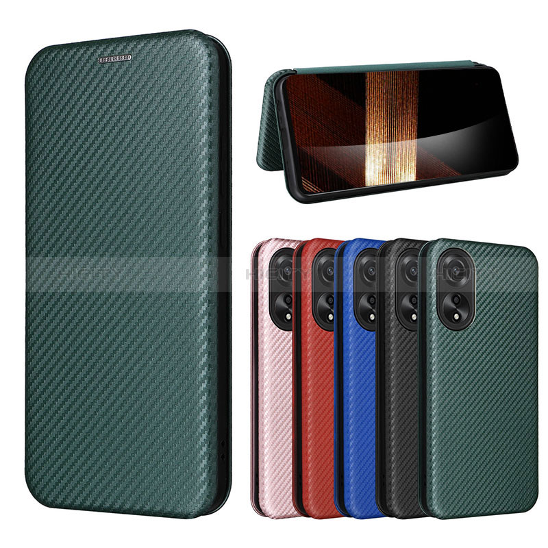 Coque Portefeuille Livre Cuir Etui Clapet L04Z pour Oppo A78 4G Plus