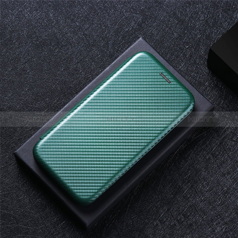 Coque Portefeuille Livre Cuir Etui Clapet L04Z pour Oppo Find X6 5G Vert Plus