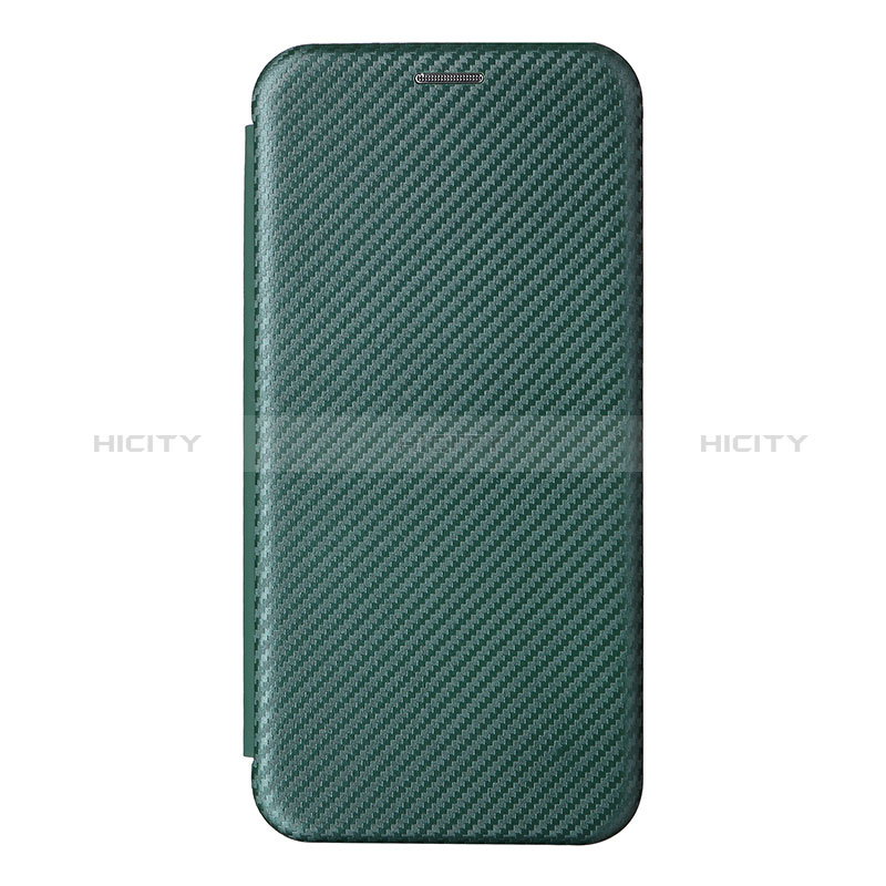 Coque Portefeuille Livre Cuir Etui Clapet L04Z pour Realme 7i RMX2193 Vert Plus