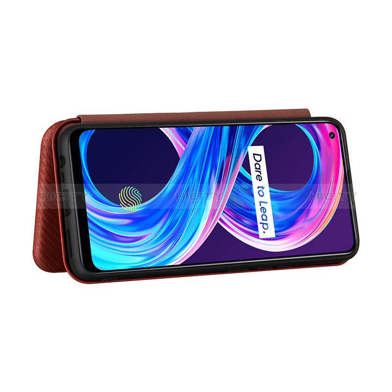 Coque Portefeuille Livre Cuir Etui Clapet L04Z pour Realme 8 4G Plus