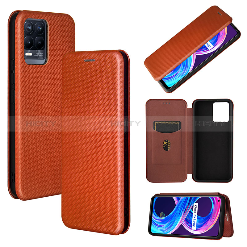 Coque Portefeuille Livre Cuir Etui Clapet L04Z pour Realme 8 Pro Plus