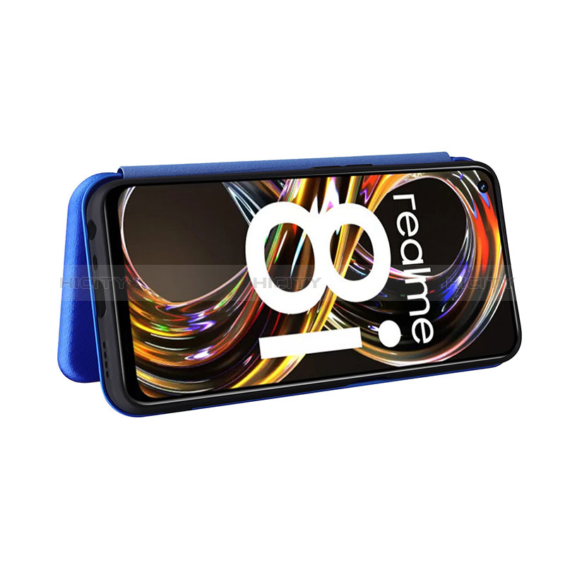 Coque Portefeuille Livre Cuir Etui Clapet L04Z pour Realme 8i Plus