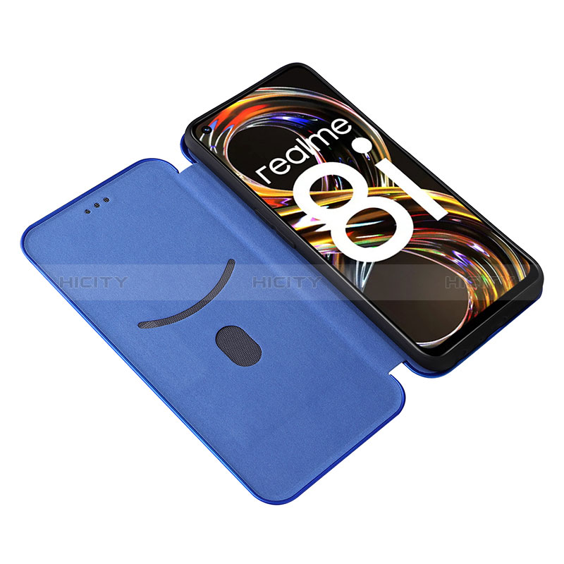 Coque Portefeuille Livre Cuir Etui Clapet L04Z pour Realme 8i Plus