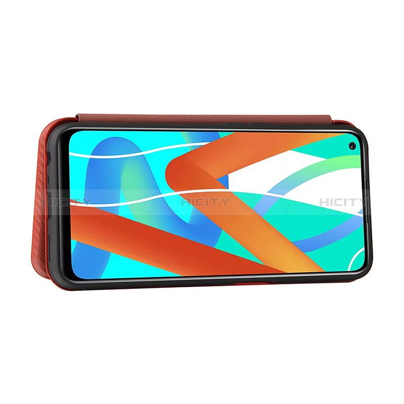 Coque Portefeuille Livre Cuir Etui Clapet L04Z pour Realme 8s 5G Plus