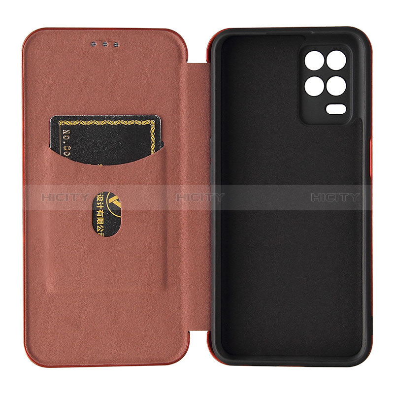 Coque Portefeuille Livre Cuir Etui Clapet L04Z pour Realme 8s 5G Plus