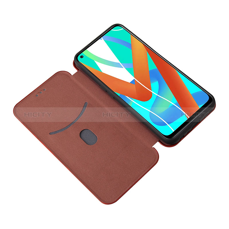 Coque Portefeuille Livre Cuir Etui Clapet L04Z pour Realme 8s 5G Plus