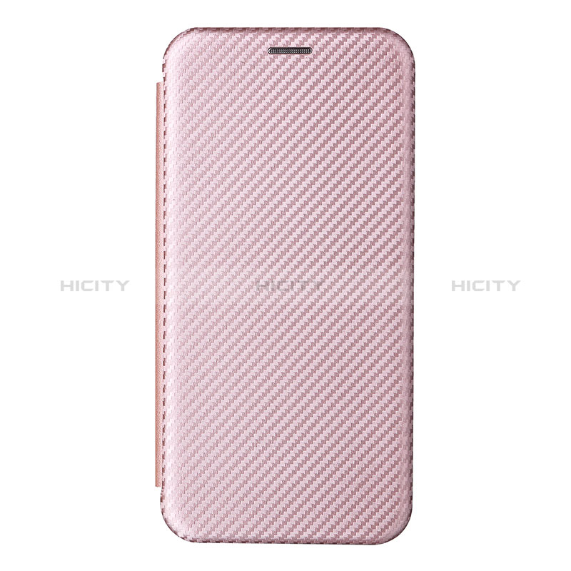 Coque Portefeuille Livre Cuir Etui Clapet L04Z pour Realme 9 4G Or Rose Plus