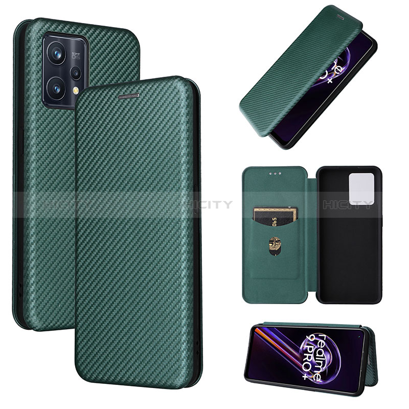 Coque Portefeuille Livre Cuir Etui Clapet L04Z pour Realme 9 4G Plus