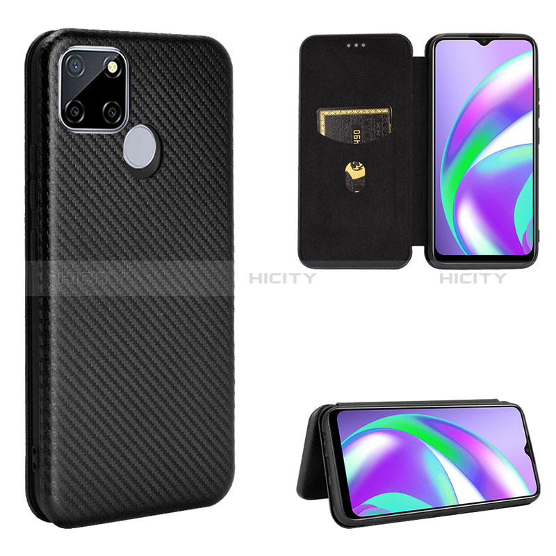 Coque Portefeuille Livre Cuir Etui Clapet L04Z pour Realme C12 Plus