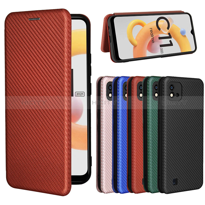 Coque Portefeuille Livre Cuir Etui Clapet L04Z pour Realme C20 Plus