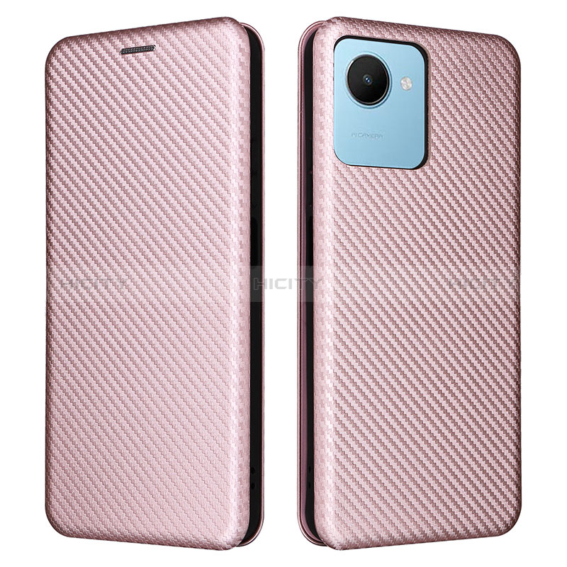 Coque Portefeuille Livre Cuir Etui Clapet L04Z pour Realme C30s Plus