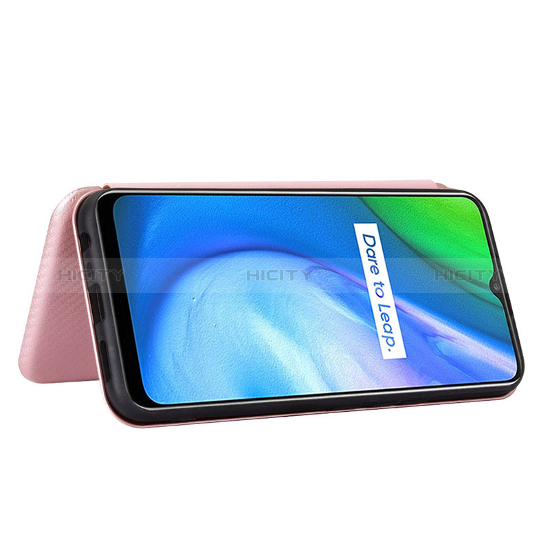 Coque Portefeuille Livre Cuir Etui Clapet L04Z pour Realme Q2i 5G Plus