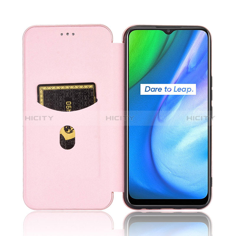 Coque Portefeuille Livre Cuir Etui Clapet L04Z pour Realme Q2i 5G Plus