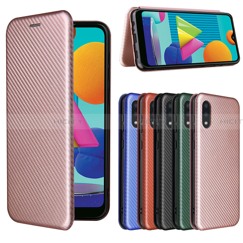 Coque Portefeuille Livre Cuir Etui Clapet L04Z pour Samsung Galaxy A02 Plus