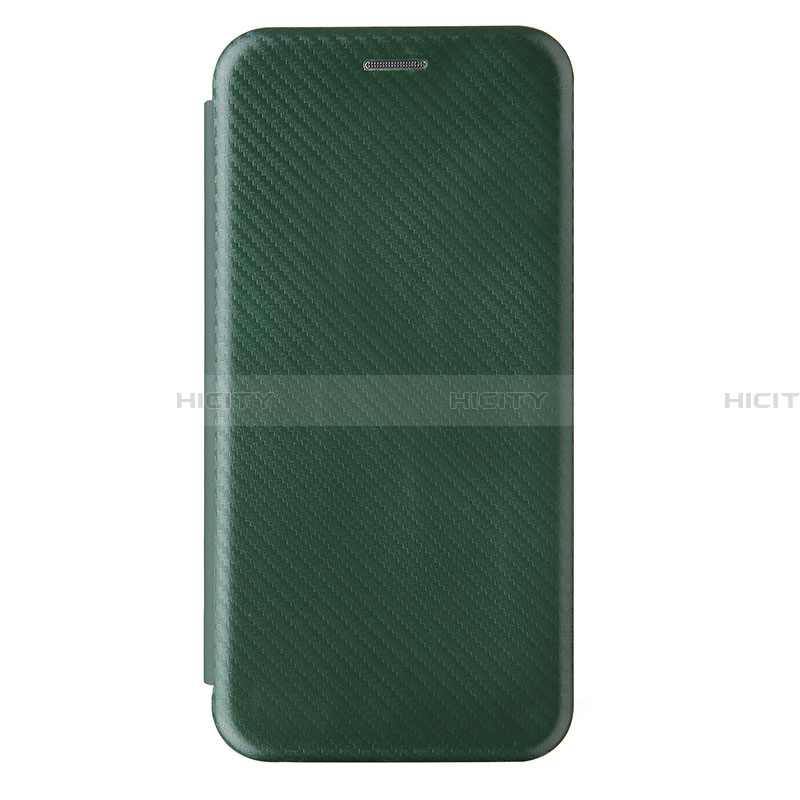 Coque Portefeuille Livre Cuir Etui Clapet L04Z pour Samsung Galaxy A02 Vert Plus
