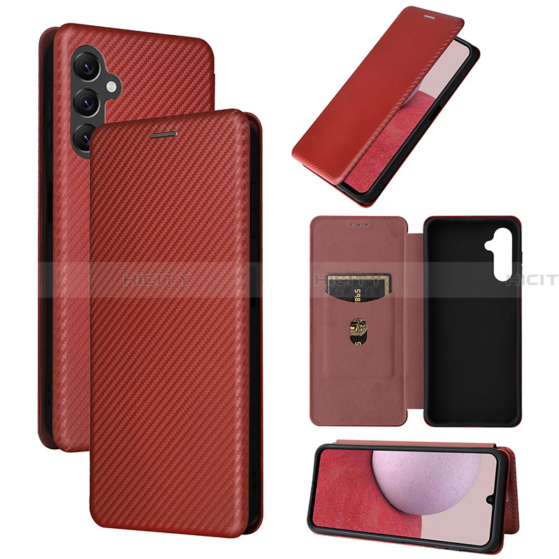 Coque Portefeuille Livre Cuir Etui Clapet L04Z pour Samsung Galaxy A14 4G Plus