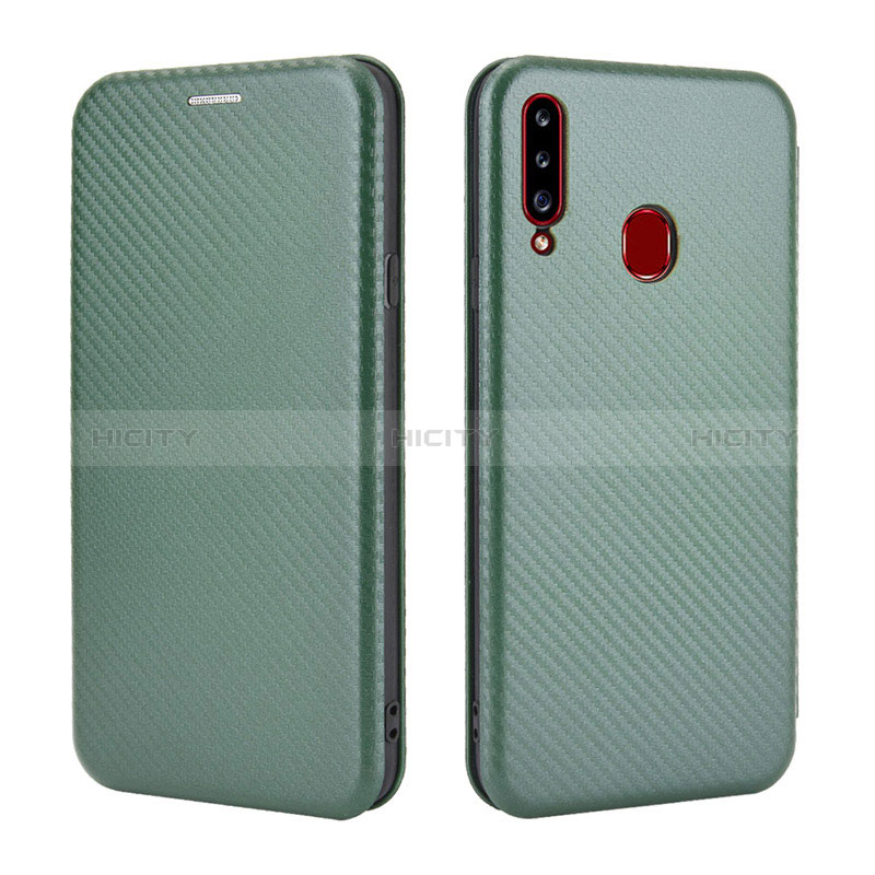 Coque Portefeuille Livre Cuir Etui Clapet L04Z pour Samsung Galaxy A20s Plus